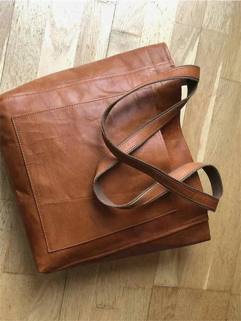 Ladies Shopper Shoulder Bag | with Outer Pocket