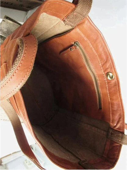 Ladies Shopper Shoulder Bag | with Outer Pocket
