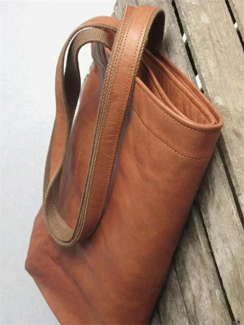 Ladies Shopper Shoulder Bag | with Outer Pocket