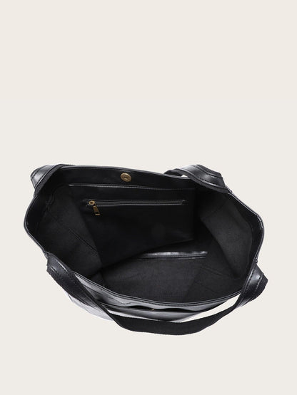 Ladies Shopper Shoulder Bag | with Outer Pocket