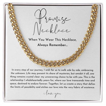 Promise Pendant Necklace