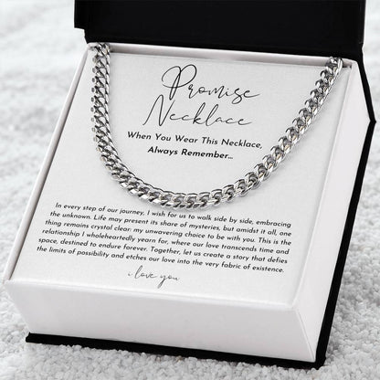 Promise Pendant Necklace