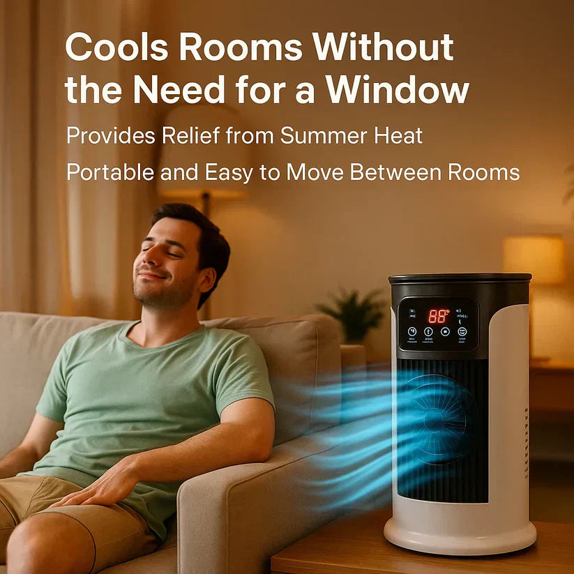 Energy-Efficient Portable Air Conditioner for Dorm Rooms Without Windows