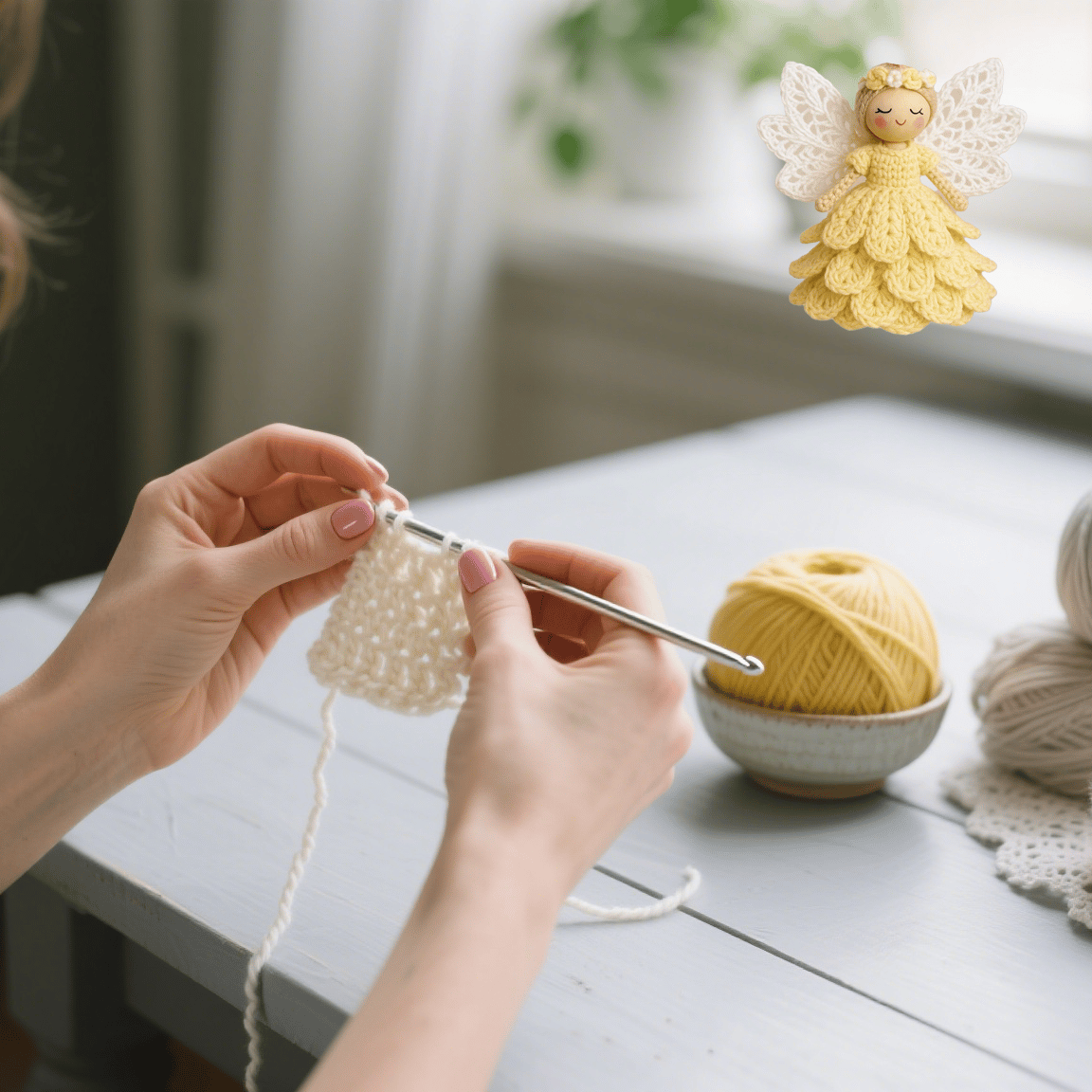 DIY Crochet Set for Heart & Home