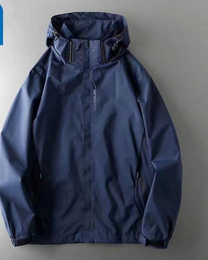 Waterdichte capuchonjas met rits voor dames - Marcia