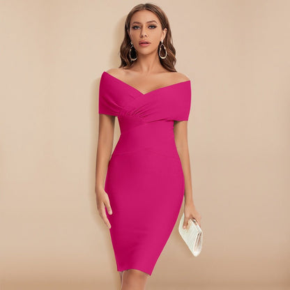 Women’s Off-Shoulder Evening Dress | Mini