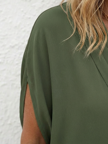 Women's V-Neck Party Shift Dress | Mini