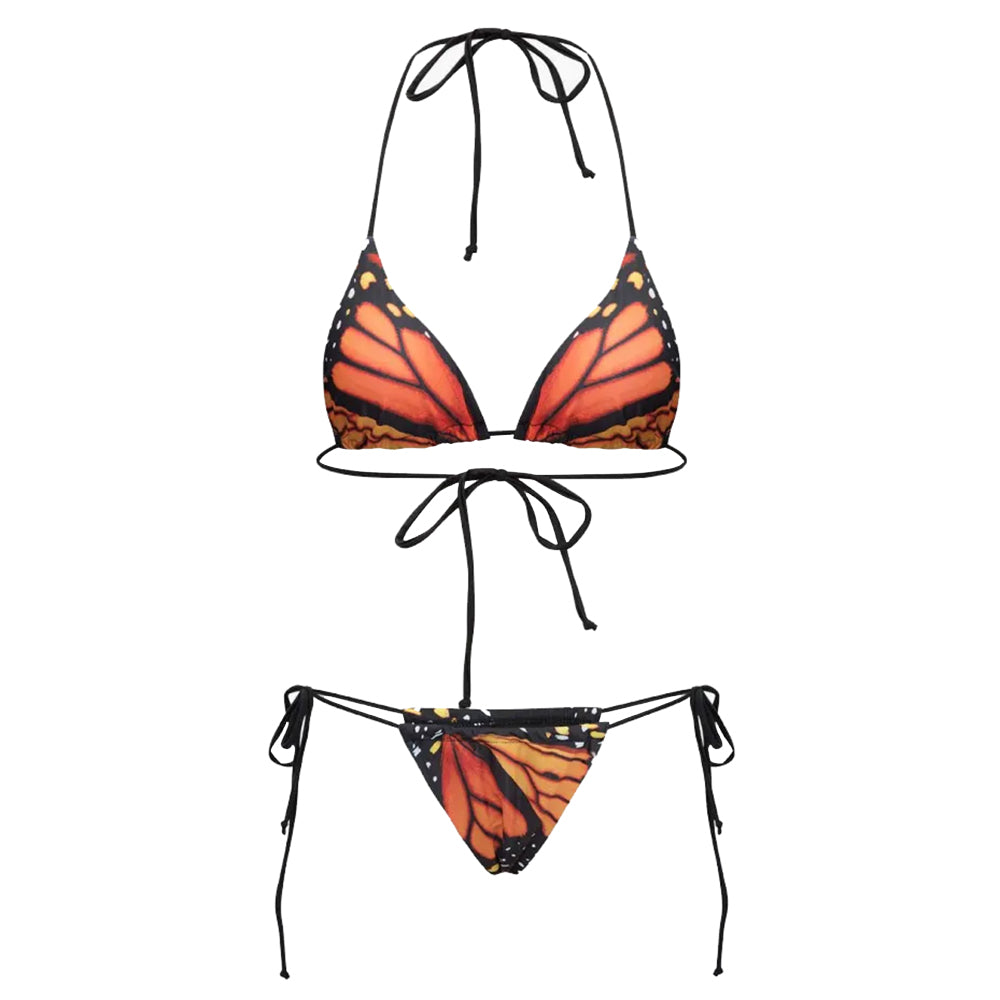 Butterfly bikini and skirt macrame set main image 0