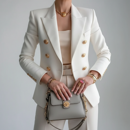 Women’s Work Office Blazer Jacket | Slim Fit