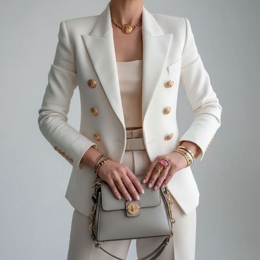 Women’s Work Office Blazer Jacket | Slim Fit