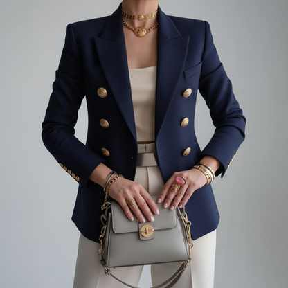 Women’s Work Office Blazer Jacket | Slim Fit
