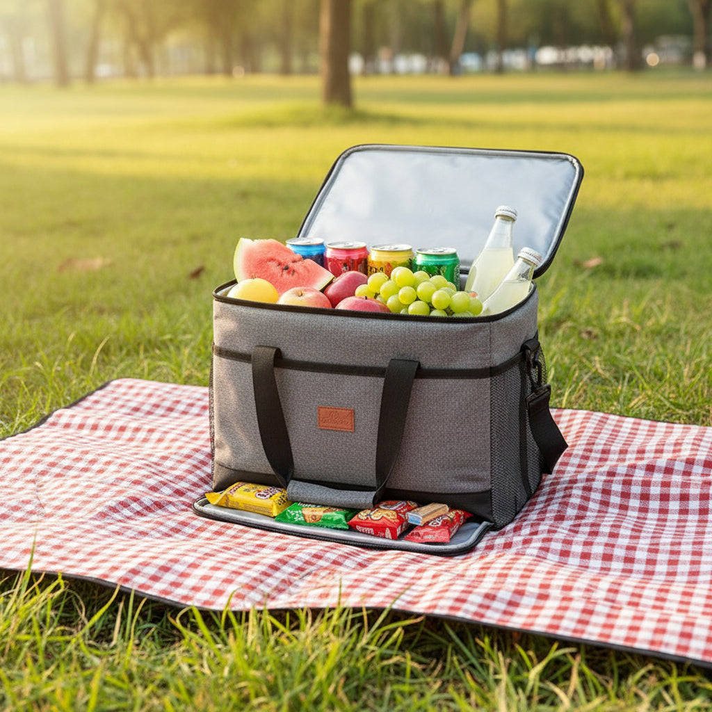 Insulated Zippered Cooler Bag for Cooling