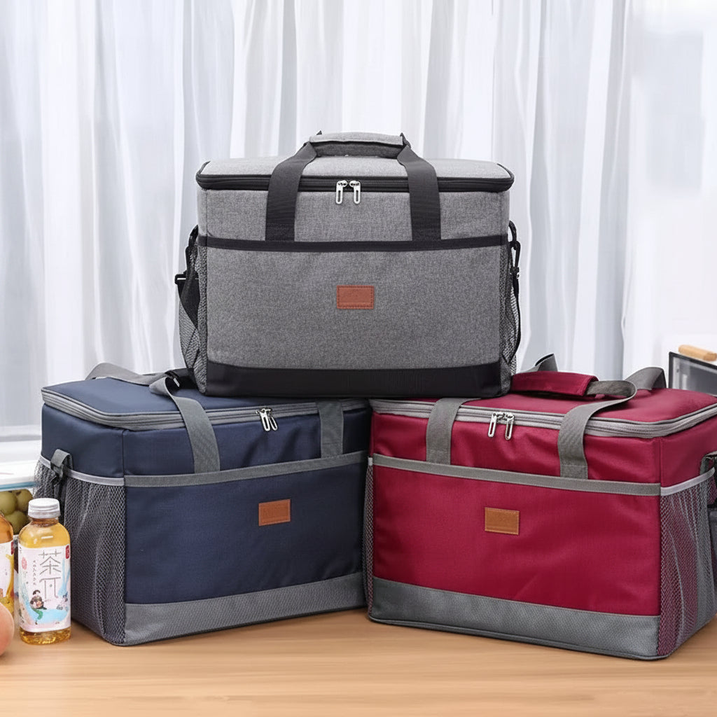 Insulated Zippered Cooler Bag for Cooling