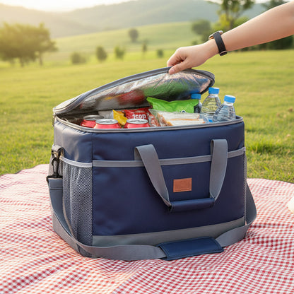 Insulated Zippered Cooler Bag for Cooling