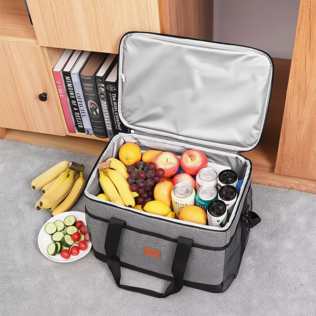 Insulated Zippered Cooler Bag for Cooling