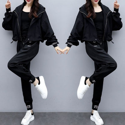 Two Piece Tracksuit with Hoodie for Women - Cosima