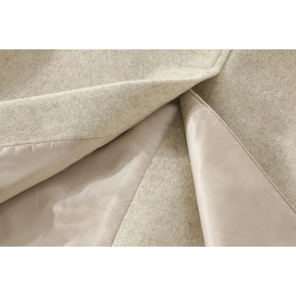 Manteau long croisé avec ceinture pour femme - Lucia