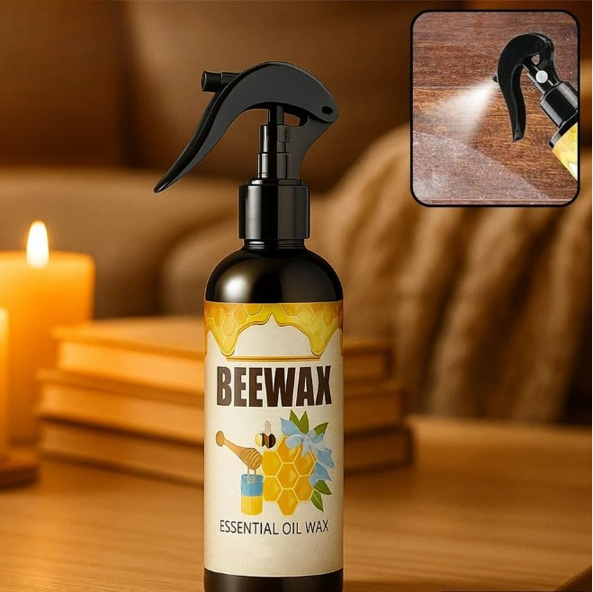 Beeswax Wood Care Spray – Gentle Formula for Lasting Shine