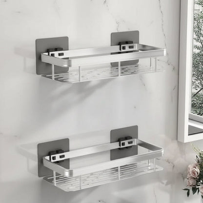 Adhesive Bathroom Shelf – Drill-Free & Stylish for Any Bathroom