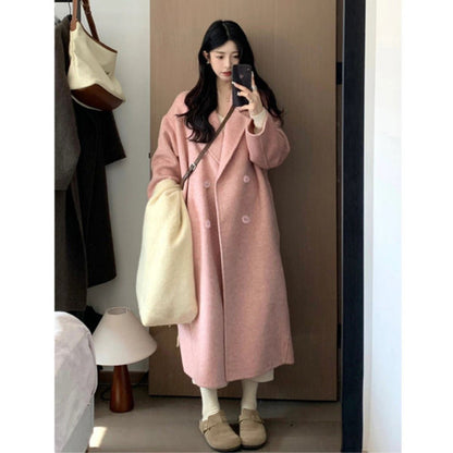 Manteau long croisé pour femme - Camilla