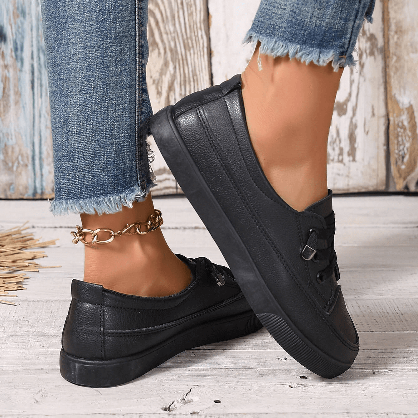 Women's Slip-On Casual Sneakers | Low-Top Flat Shoes