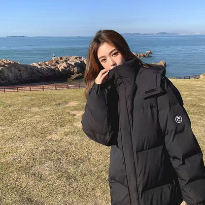 Doudoune longue à col montant pour femme - Alida