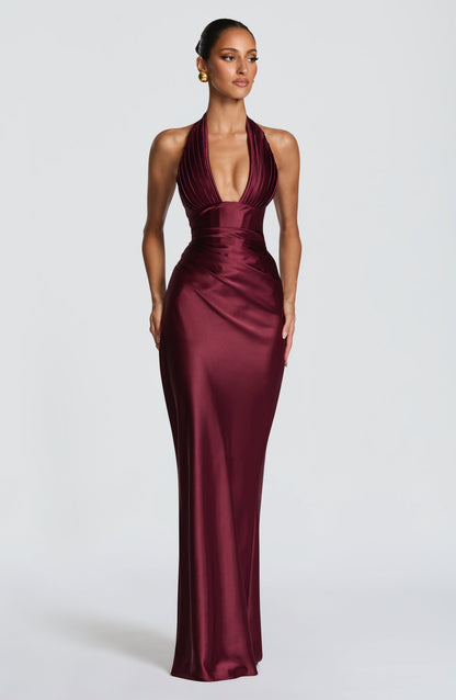 Women's Halter Neck Maxi Dress | Sleeveless