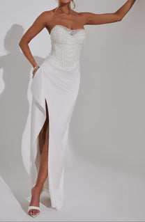 Ana Maxi Dress - Ivory – Razys.com