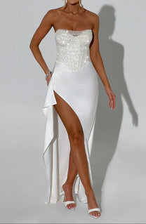 Ana Maxi Dress - Ivory – Razys.com