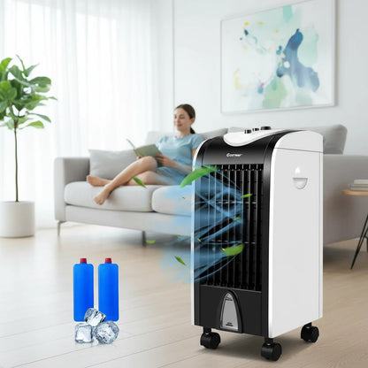 Compact Refillable Portable Evaporative Swamp Cooler