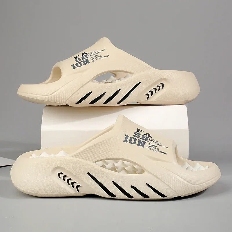 Men's Thick Sole Slippers | Anti-Slip