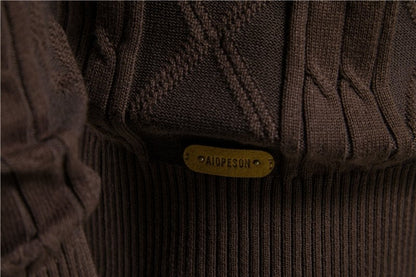 Men's V-Neck Cardigan | Knitting