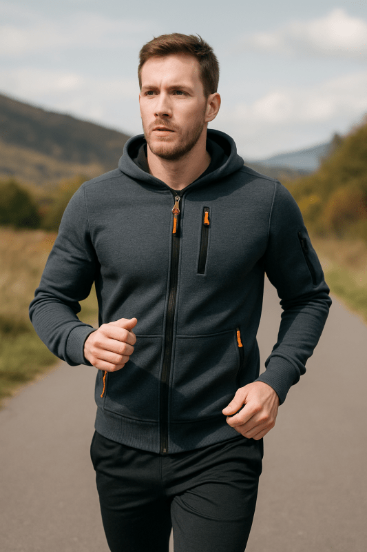 Men's Sports and Fitness Hoodie | Winter