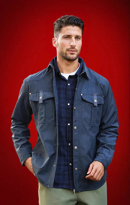 Veste à revers large pour homme | Carreaux 