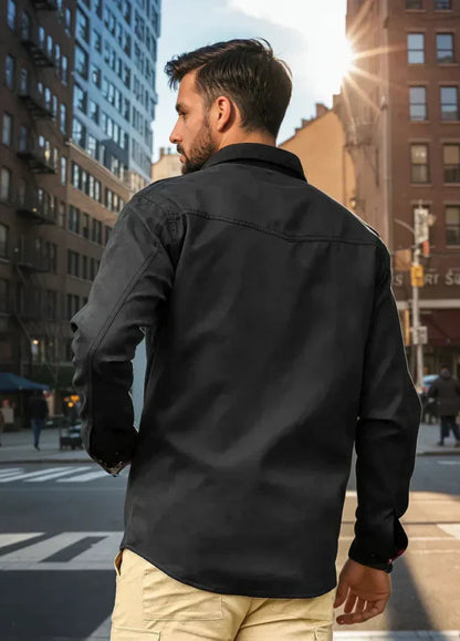 Veste à revers large pour homme | Carreaux 