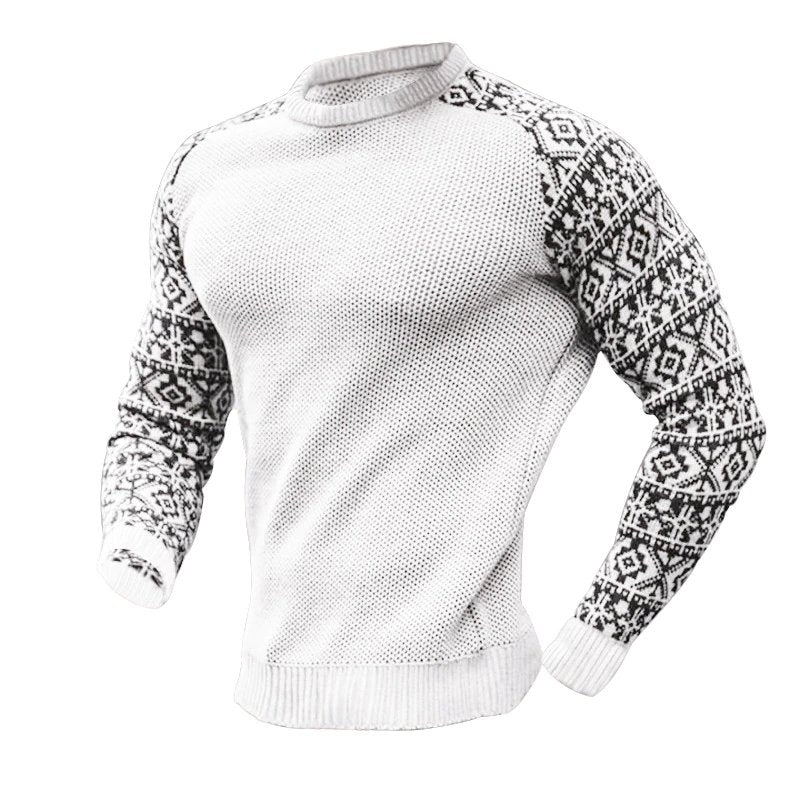 Men's Color Matching Sweater | Pullover