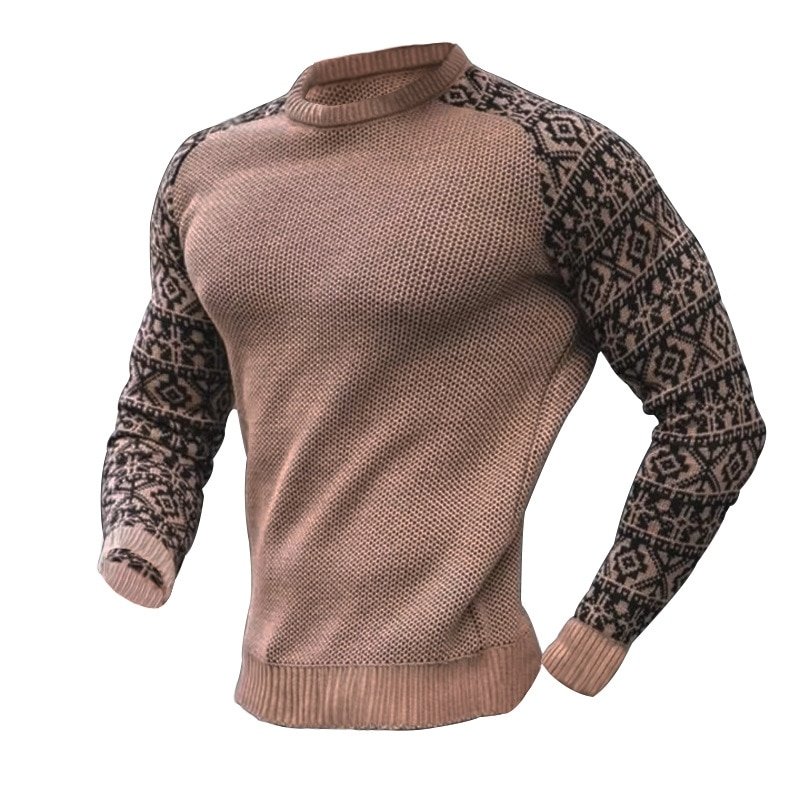 Men's Color Matching Sweater | Pullover
