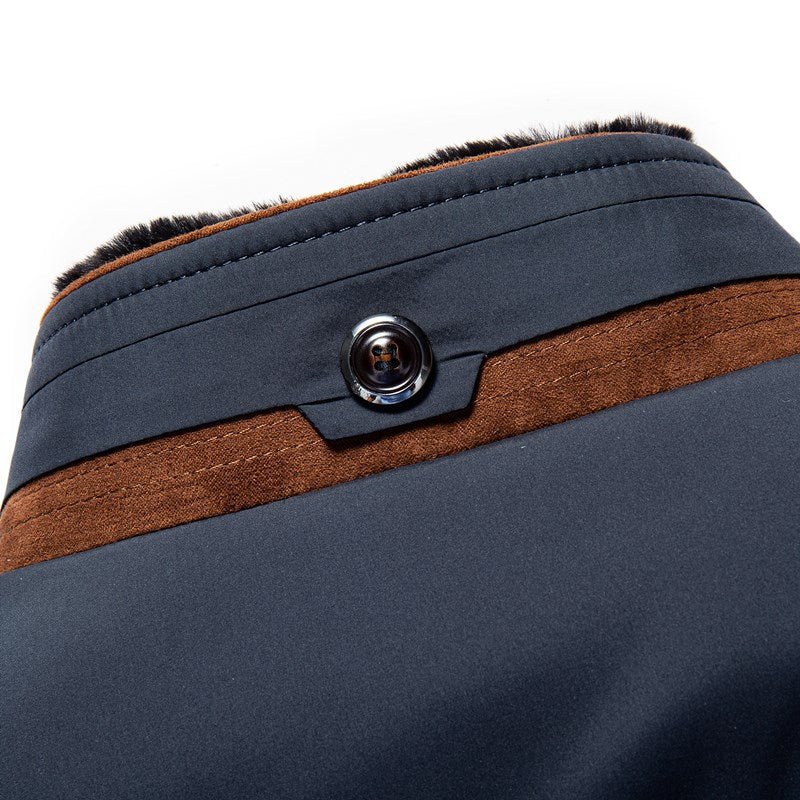 Veste épaisse pour homme | Col montant 