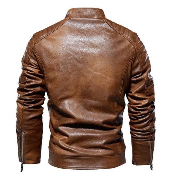 Veste en cuir pour homme | Locomotive 