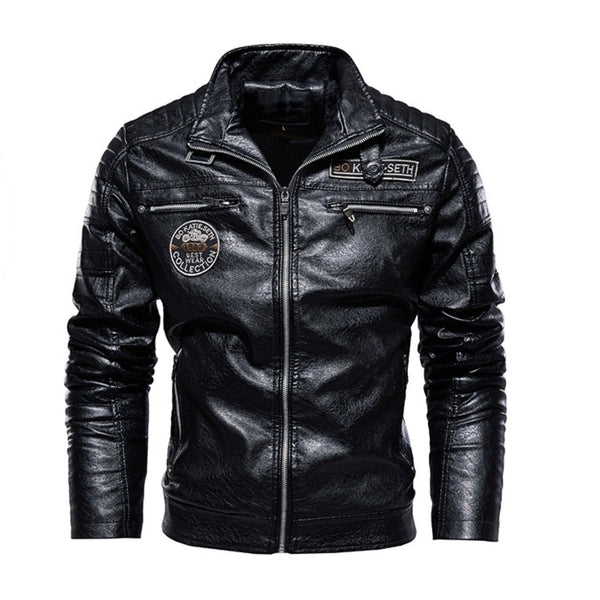 Veste en cuir pour homme | Locomotive 
