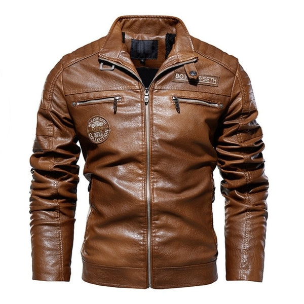 Veste en cuir pour homme | Locomotive 