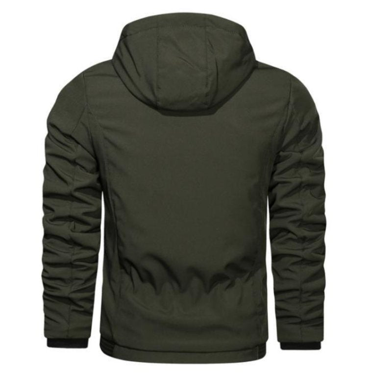 Men's Removable Hooded Jacket | Zip