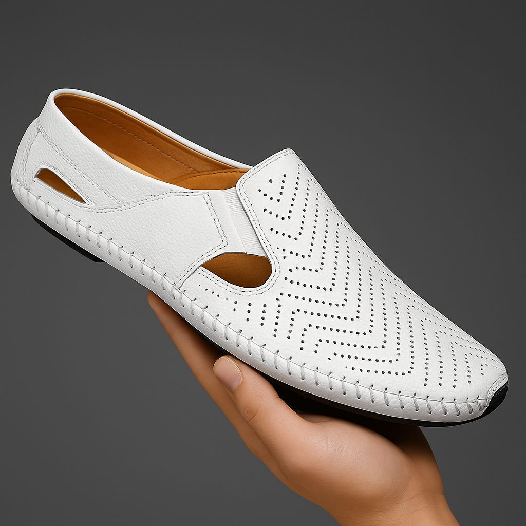 Men's Hollow-Out Summer Casual Sandals | Slip-On