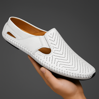 Men's Hollow-Out Summer Casual Sandals | Slip-On
