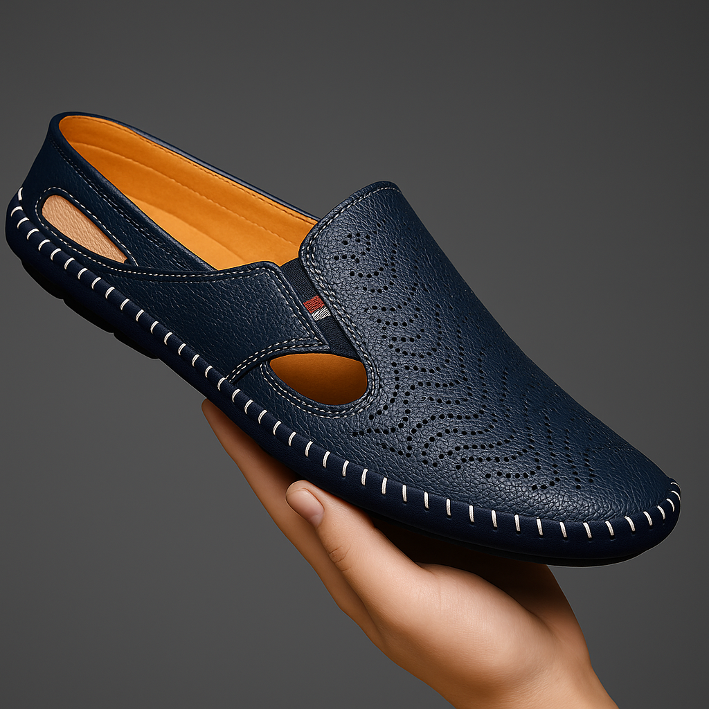 Men's Hollow-Out Summer Casual Sandals | Slip-On