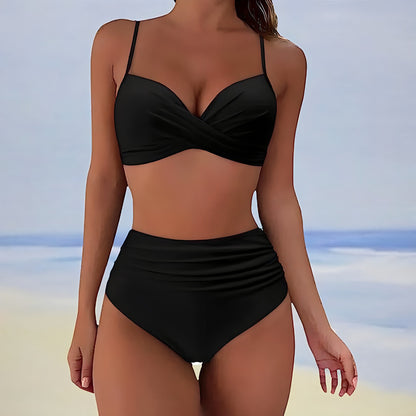 Women's High-Waisted Bikini Set | Push-Up