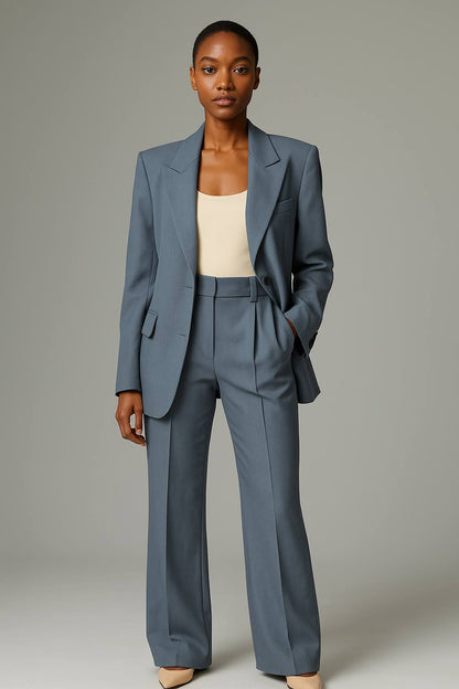 Women's Two-Piece Business Casual Suit | Blazer and Pants