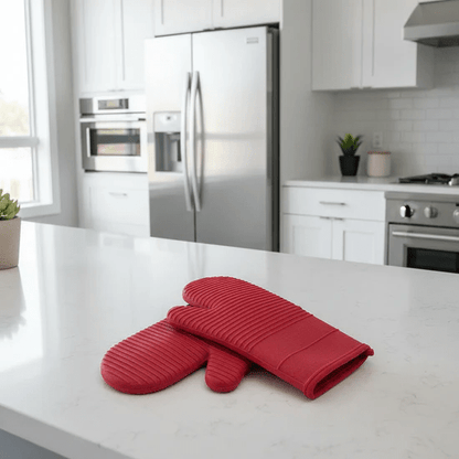 Non-Slip Silicone Oven Gloves for Ultimate Heat Protection