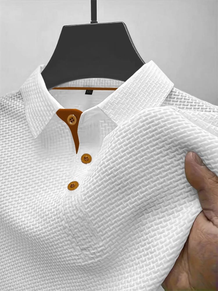 Men's Smart Casual Collared Polo | Short Sleeve