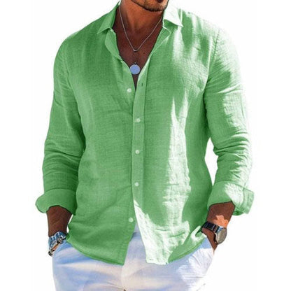 Men's Collar Casual Shirt | Long Sleeve